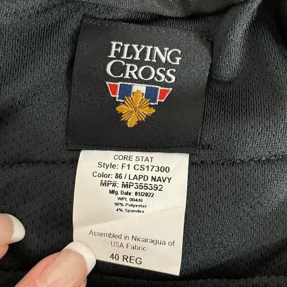 Flying Cross CORE STAT Mens Uniform Pants Size 40 REG LAPD Navy Blue CS17300 NEW - Picture 11 of 12